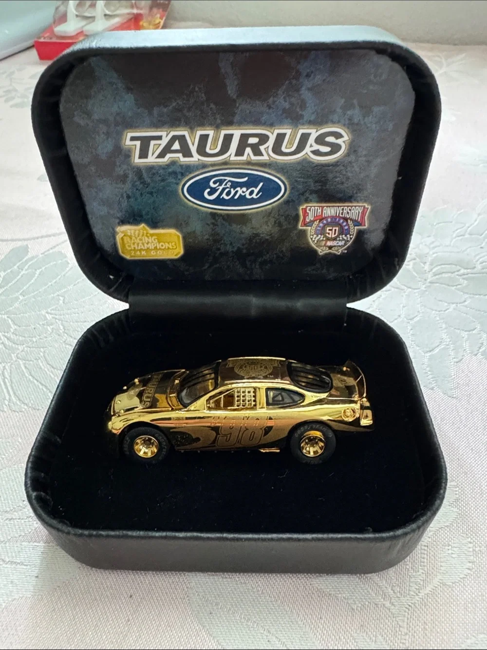 Taurus Ford Gold Die-Cast Collector Car
